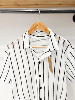 Camisa Crochet Napoles White - comprar online