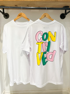 Remera Oversize Contrived White