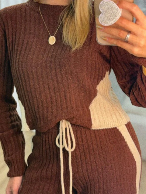 CONJUNTO MICHELI TRICOT