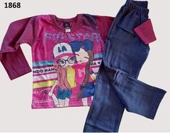 Conjunto Infantil Moletom Meninas (CJI1868)
