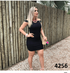 Vestido Canelado Canoa (VCC4256) - Agriidoce