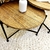 Mesa Nido Redonda | Enchapada - comprar online