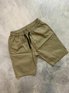 BERMUDA ELASTIZADA BEIGE