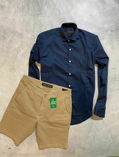 CAMISA ML AZUL - comprar online