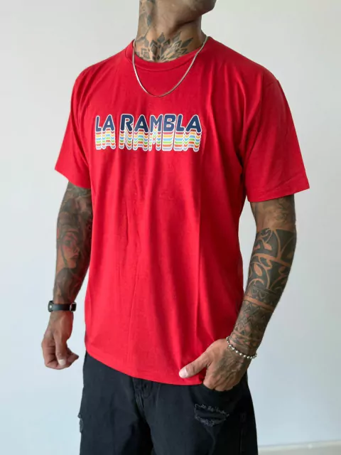 REMERA LR ARCOIRIS OVERSIZE