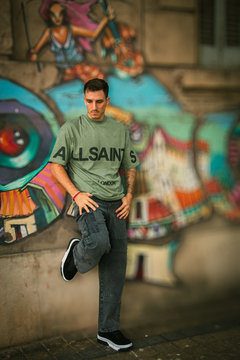 Imagen de REMERA AZZ OVERSIZE ALL SAINTS VERDE