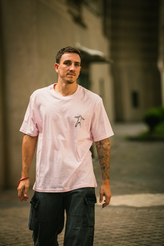 REMERA OVERSIZE MEN ROSE - comprar online