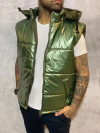 CHALECO PUFFER VERDE