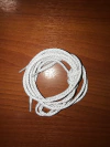 Cordones reflex blancos