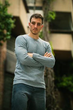 SWEATER PANAL GRIS OSCURO en internet