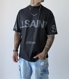 REMERA AZZ OVERSIZE ALL SAINTS NEGRO