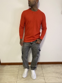 SWEATTER PANAL ROJO - comprar online