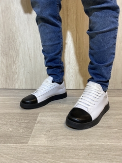 ZAPATILLAS PARIS BLANCO NEGRO en internet