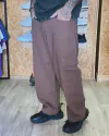 JEAN MOM BAGGY CARGO CHOCOLATE