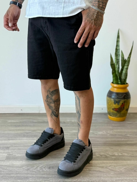 BERMUDA CHINA NEGRO ELASTIZADA