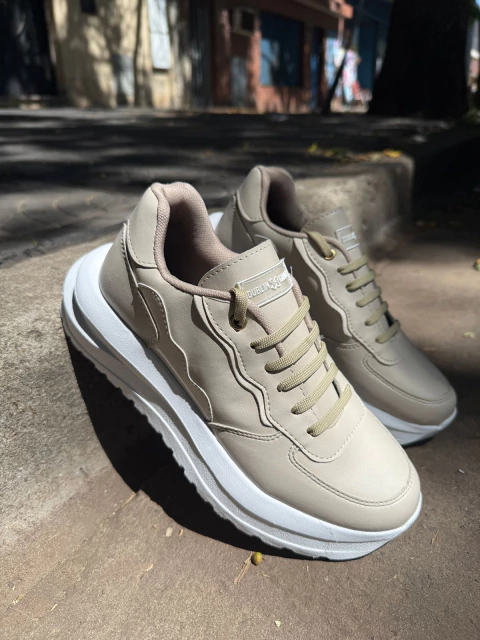 ZAPATILLAS MILAN BEIGE - comprar online
