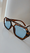 Lentes print celeste