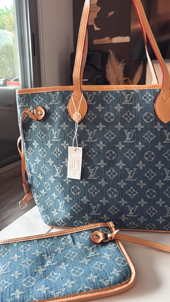 Neverfull denim Lv - comprar online