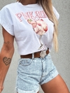 Remera pink sprint Blanca