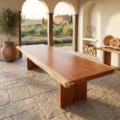 MESA DE TIMBO 1 LONJA N°3 - 100 x 350