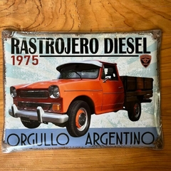 Chapa 30 X 40 RASTROJERO – A69
