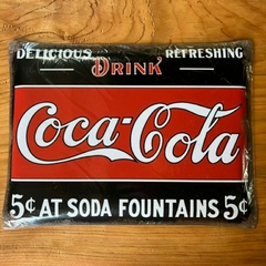 Chapa 30 X 40 COCA COLA – B8