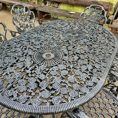Juego Rosita X6 GRIS - estancia-muebles