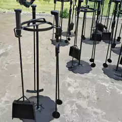 Set de utensilios de parrilla base disco