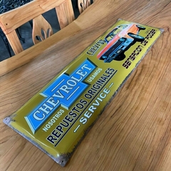Chapa 25 X 80 CHEVROLET REPUESTOS – LH2