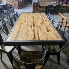 Imagen de MESA INDUSTRIAL 120 X 240 NEGRO