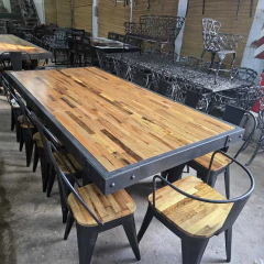 MESA INDUSTRIAL 120 X 240 NEGRO
