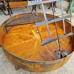 Asador óxido 1,20 M - estancia-muebles