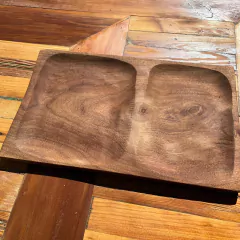 Plato rectangular de algarrobo 25 X 40 - comprar online