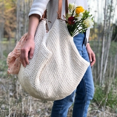 Bolso Japonés_ Patrón de tejido 2 agujas - WoolaKnitters