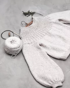 Sweater Hannah_ (Patrón de tejido DIGITAL + Videos) - comprar online