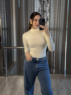 BODY MANGA LONGA GOLA ALTA - comprar online
