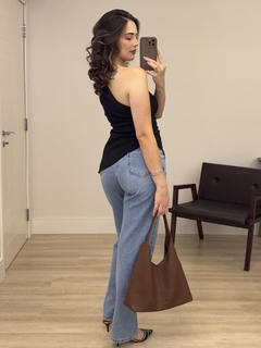 CALÇA WIDE LEG JEANS na internet