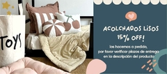 Banner de la categoría PROMO ACOLCHADOS LISOS!