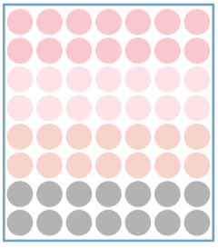 Mini Vinilos COMBINACIÓN BLUSH GREY en internet