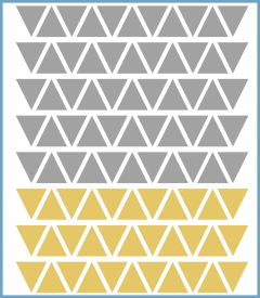 Imagen de Mini Vinilos GRIS Y MOSTAZA