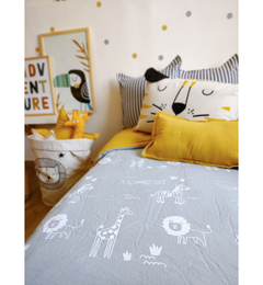ACOLCHADO SELVA - ESTAMPA A MANO - comprar online