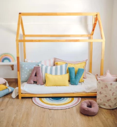 Funda de acolchado  para niños - Tusor de Algodón - Lisa 1 plaza y media
Renová la decoración de la habitación de tus peques en un click!