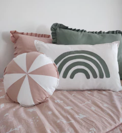 Almohadón Arcoiris Monocromo