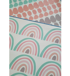 Mini Vinilos ARCOIRIS ACQUA X3