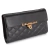Carteira Feminina Grande Couro Matelasse Preto Helena - Sifra Bolsas e Carteiras de couro legítimo