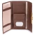 Carteira Feminina Grande Couro Marrom Helena - comprar online