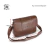 Bolsa Transversal Pequena Couro Marrom Beatriz na internet