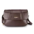 Bolsa Transversal Pequena Couro Café Beatriz
