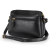 Bolsa Transversal Pequena Couro Preto Flor - Sifra Bolsas e Carteiras de couro legítimo