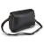 Bolsa Transversal Pequena Couro Preto Flor - loja online